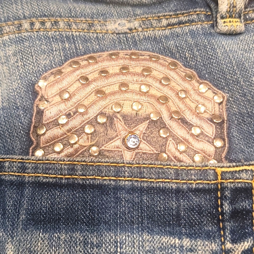 Vintage Taverniti So Jean Shorts 27 - Picture 4 of 9